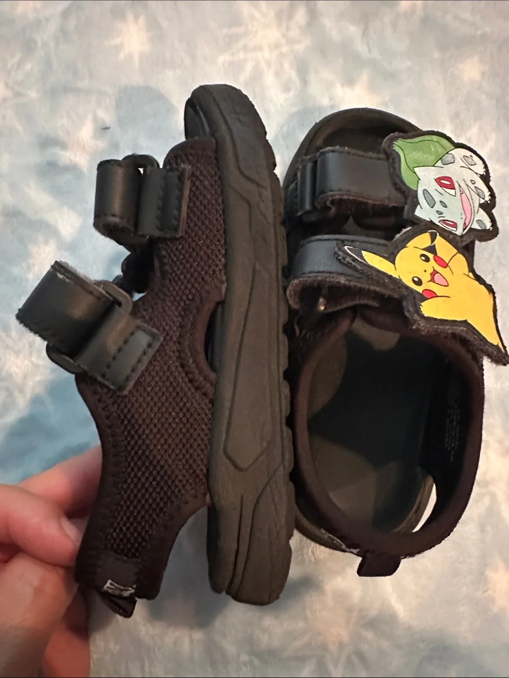 Birkenstock Toddler Size 26 Unisex Sandals Black Double Strap EVA